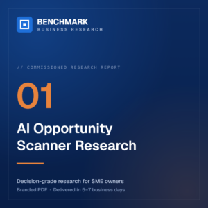 AI Opportunity Scanner Research — Benchmark Business Research commissioned report cover