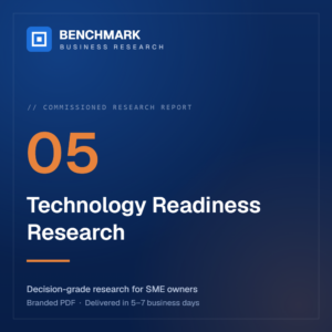 Technology Readiness Research — Benchmark Business Research commissioned report cover